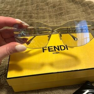 FENDI FENDIGRAPHY Cat Eye Sunglasses